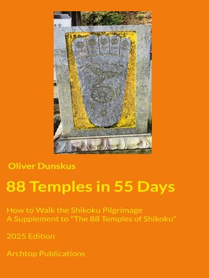 cover image of 88 Temples in 55 Days